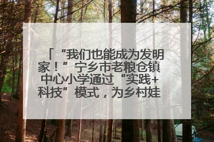 “我们也能成为发明家！”宁乡市老粮仓镇中心小学通过“实践+科技”模式，为乡村娃探索教育新路径