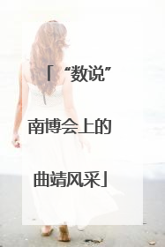 “数说”南博会上的曲靖风采