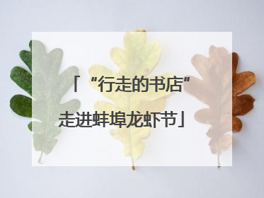 “行走的书店”走进蚌埠龙虾节