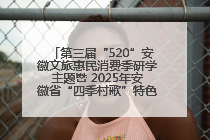 第三届“520”安徽文旅惠民消费季研学主题暨 2025年安徽省“四季村歌”特色展演燃动池州
