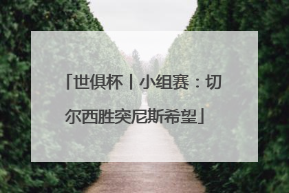 世俱杯丨小组赛：切尔西胜突尼斯希望