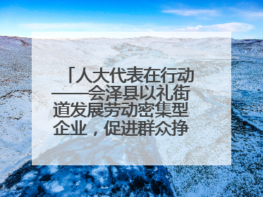 人大代表在行动——会泽县以礼街道发展劳动密集型企业，促进群众挣钱顾家两不误