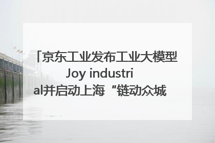 京东工业发布工业大模型Joy industrial并启动上海“链动众城 万亿降本”计划