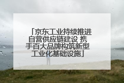 京东工业持续推进自营供应链建设 携手百大品牌构筑新型工业化基础设施