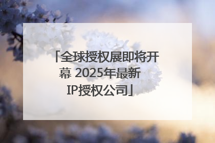 全球授权展即将开幕 2025年最新IP授权公司