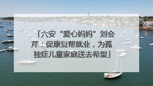 六安“爱心妈妈”刘会芹：促康复帮就业，为孤独症儿童家庭送去希望