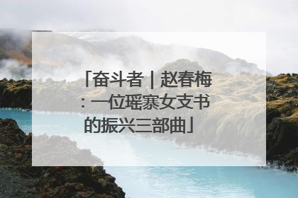 奋斗者｜赵春梅：一位瑶寨女支书的振兴三部曲