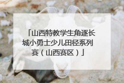 山西特教学生角逐长城小勇士少儿田径系列赛（山西赛区）