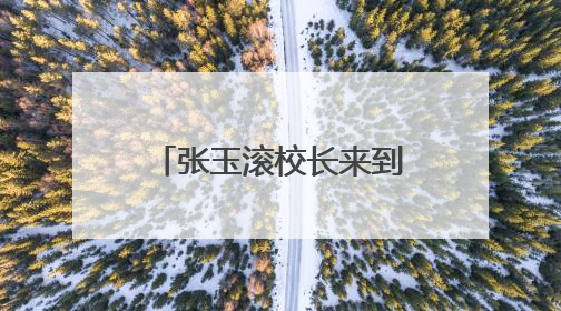 张玉滚校长来到郑州市树人外国语学校教育集团