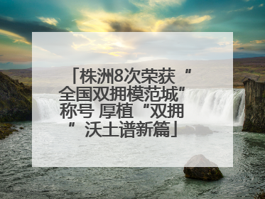 株洲8次荣获“全国双拥模范城”称号 厚植“双拥”沃土谱新篇