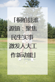桐柏县淮源镇：聚焦民生实事 激发人大工作新动能