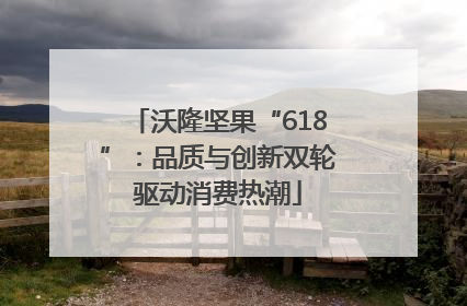 沃隆坚果“618”：品质与创新双轮驱动消费热潮
