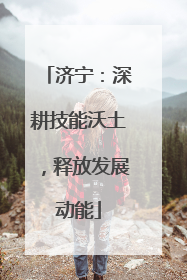 济宁：深耕技能沃土，释放发展动能