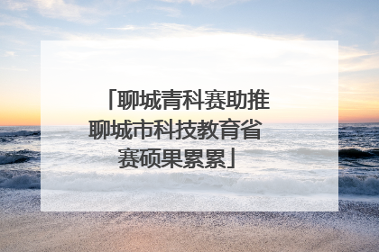 聊城青科赛助推聊城市科技教育省赛硕果累累