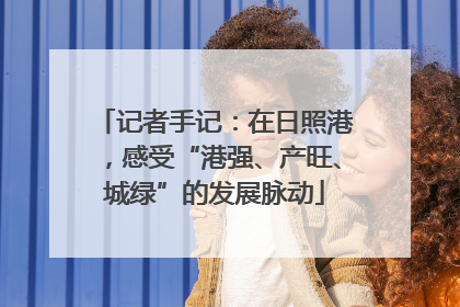 记者手记：在日照港，感受“港强、产旺、城绿”的发展脉动