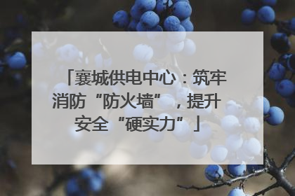 襄城供电中心：筑牢消防“防火墙”，提升安全“硬实力”