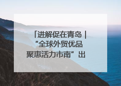 进解促在青岛｜“全球外贸优品 聚惠活力市南”出口转内销进商超专场活动启动
