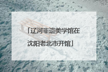 辽河非遗美学馆在沈阳老北市开馆