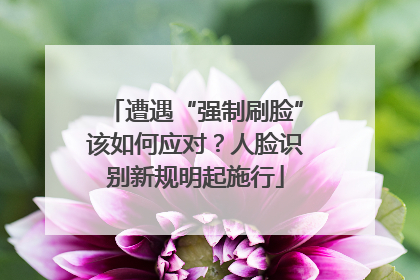 遭遇“强制刷脸”该如何应对？人脸识别新规明起施行