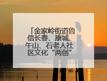 金家岭街道鲁信长春、康城、午山、石老人社区文化“两创”社区书院结业