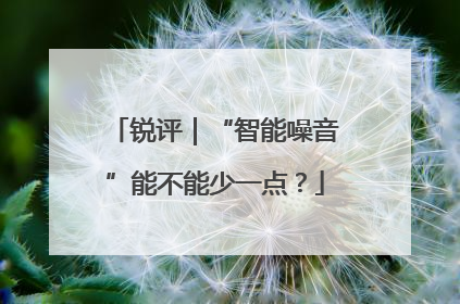 锐评｜“智能噪音”能不能少一点？